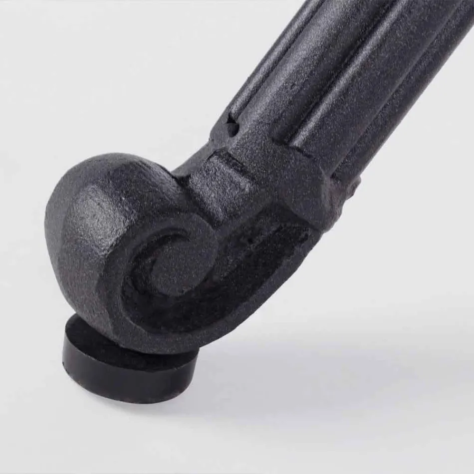 Outdoor Dining Table in White or Anthracite Painted Aluminium - Quick Viadurini