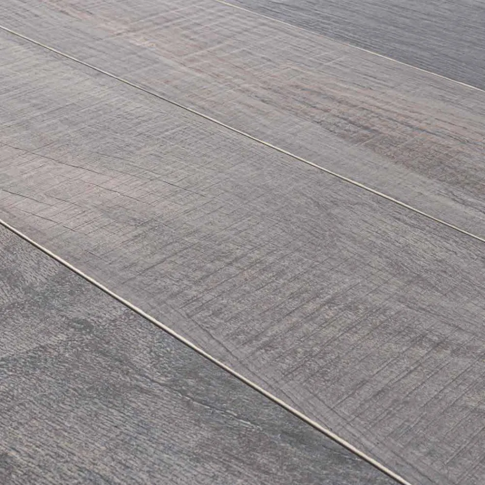 Outdoor Dining Table in Ceramic and Aluminium, Homemotion - Salem Viadurini