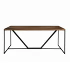 Dining Table Top in Solid Blockboard Made in Italy - Adelio Viadurini