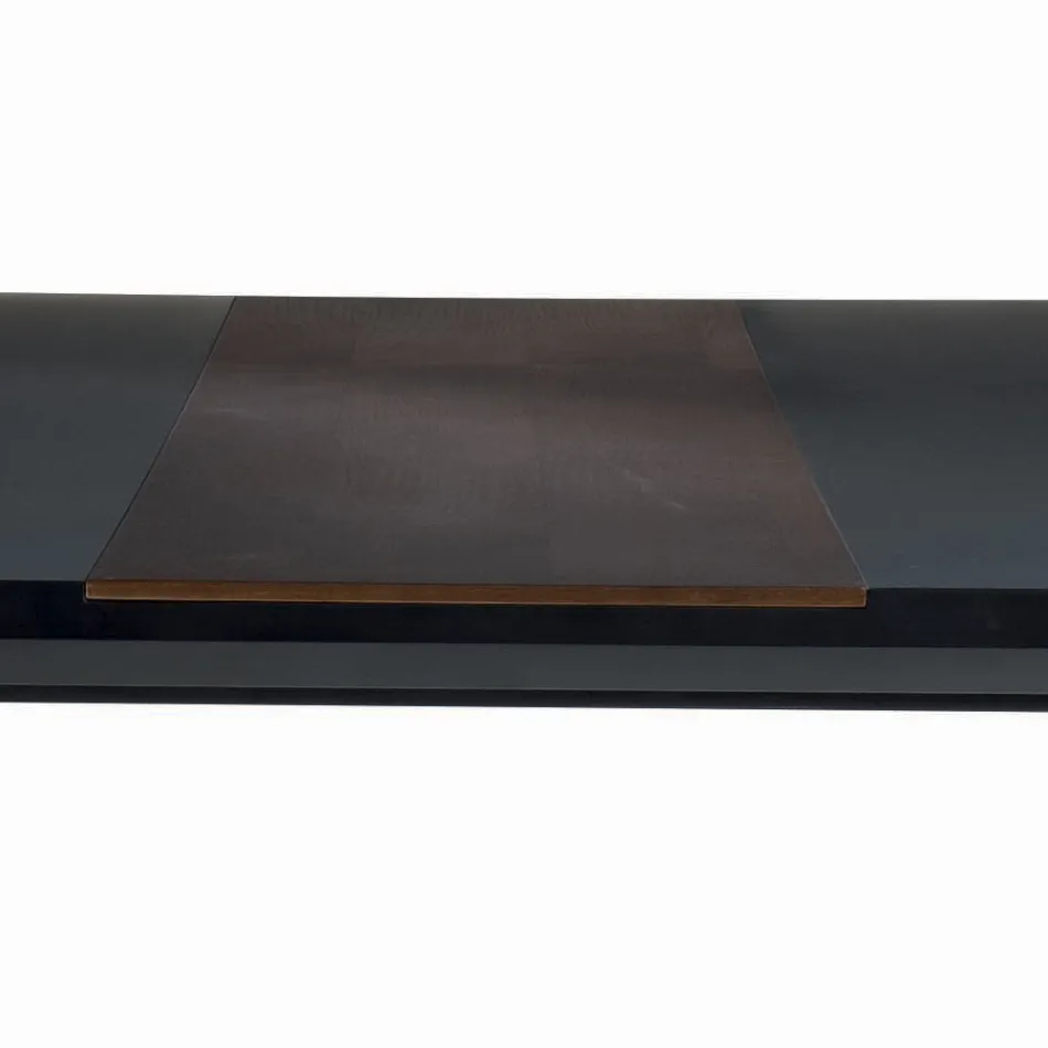 Dining Table Top in Mdf with Upper Insert Made in Italy - Abisso Viadurini