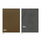 Modern Folding Dining Table in Wood and Metal Made in Italy - Menelao Viadurini