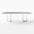 Rectangular Dining Table in Porcelain Stoneware Made in Italy - Emilio Viadurini