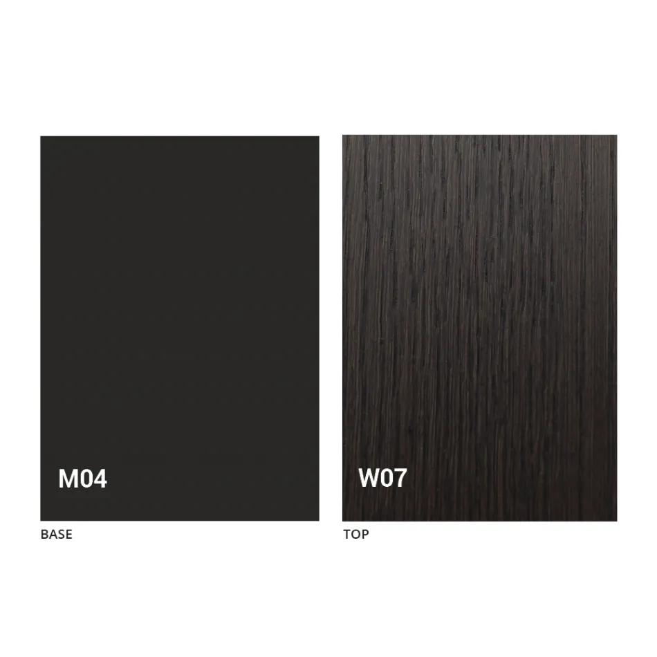 Round Extendable Dining Table with Wooden Top Made in Italy - Crodino Viadurini