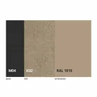 Round Extendable Dining Table in Laminam Ceramic Made in Italy - Lupetto Viadurini