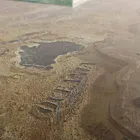 Industrial Style Dining Table with Top in Mdf and Glass Homemotion - Brasil Viadurini