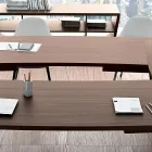 Modern meeting table by Andrea Stramigioli - Butterfly Viadurini