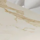 Fixed Lounge Table with Wooden Base Made in Italy - Equatore Viadurini