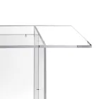 Selenia Minimalist Design Table in Transparent Plexiglass Made in Italy Viadurini