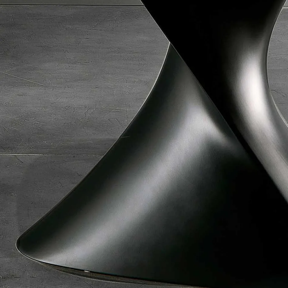 Modern design ceramic glass table made in Italy, Clark Viadurini