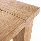 Fixed Garden Table in Wood for 8 People Homemotion - Hunter Viadurini