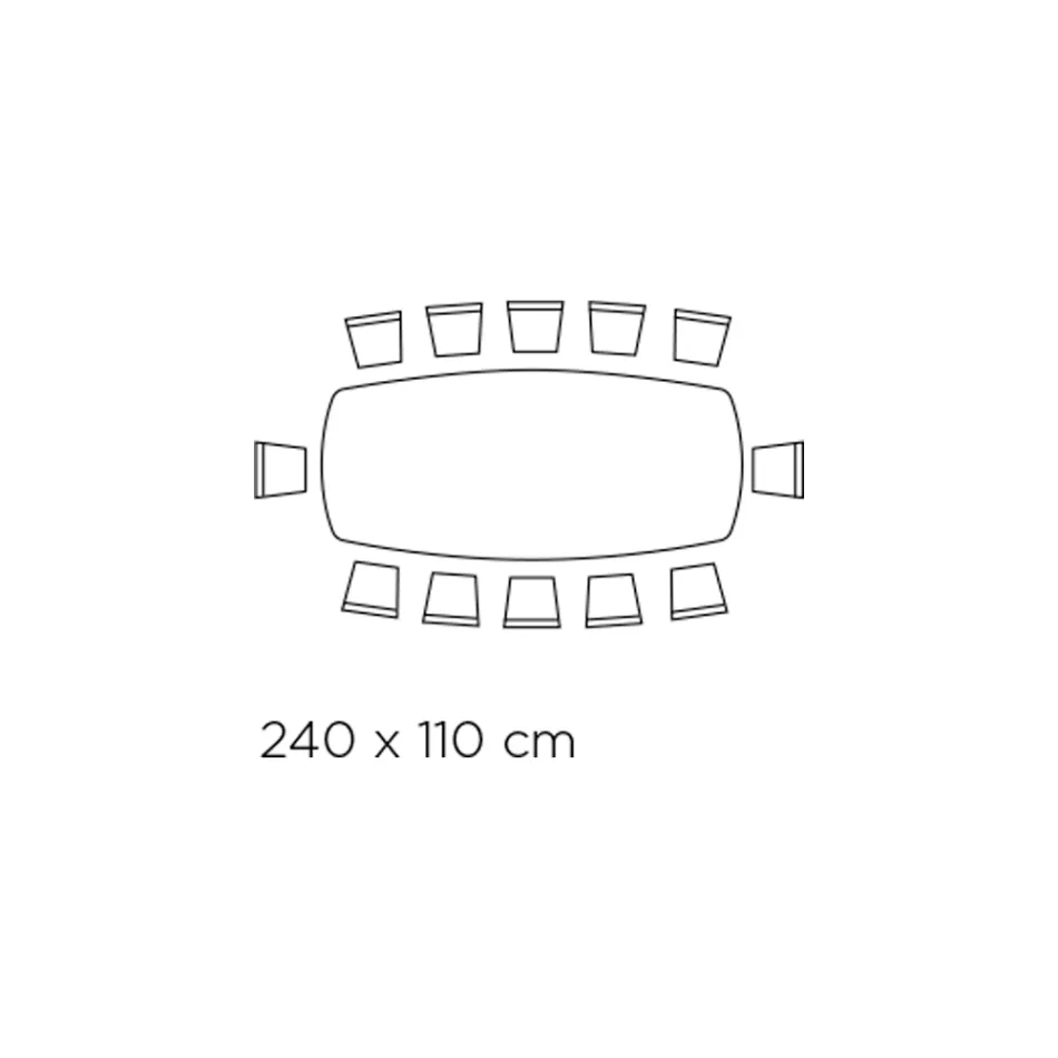 Fixed Table in Polished Amazonite Ceramic Made in Italy - Grotta Viadurini