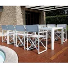 Garden Table Extendable to 240 cm with Aluminium Structure - Geoffroy Viadurini