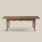 Extendable Wooden Table 280 cm Classic Style Made in Italy - Majesty Viadurini
