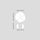 in brushed oak table with wax finish Andy Viadurini