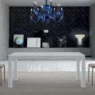 Extendable Melamine Wooden Table up to 470 cm Made in Italy – Gordito Viadurini