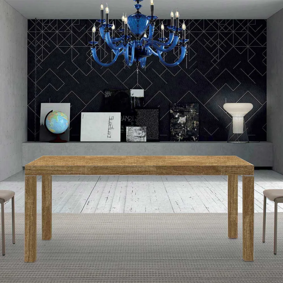 Extendable Melamine Wooden Table up to 470 cm Made in Italy – Gordito Viadurini