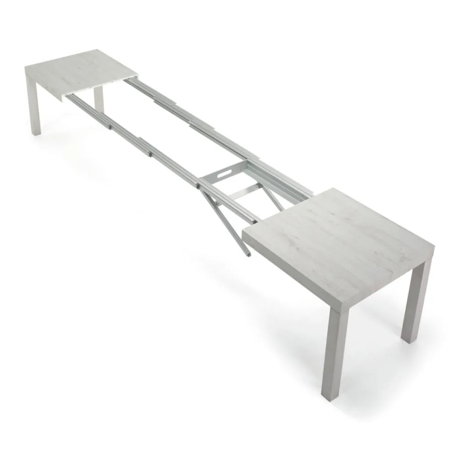 Extendable Melamine Wooden Table up to 470 cm Made in Italy – Gordito Viadurini