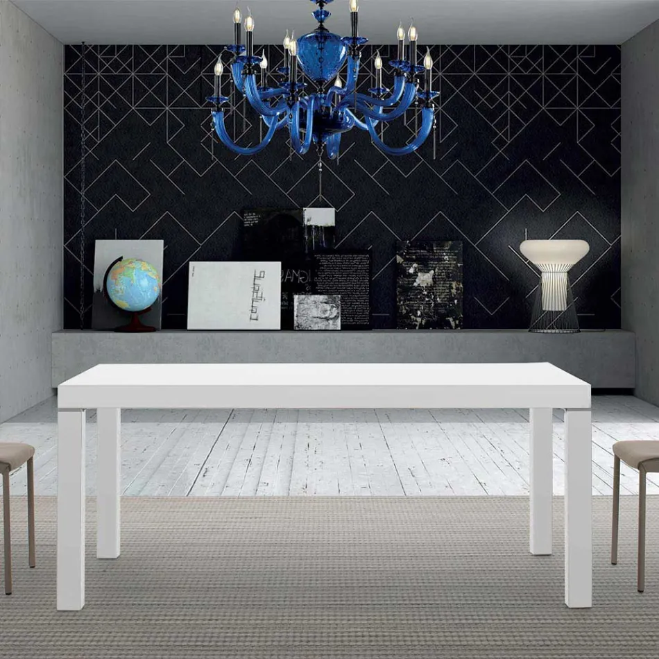 Extendable Melamine Wooden Table up to 470 cm Made in Italy – Gordito Viadurini