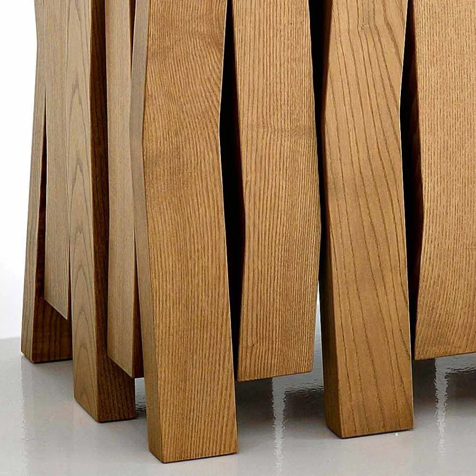 Modern design glass ceramic table made in Italy, Egisto Viadurini