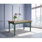 Extendable Living Table in Nordic Fir Made in Italy - Benidorm Viadurini