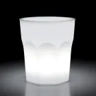 Outdoor Design Light Table in Polyethylene and HPL Made in Italy - Pucca Viadurini