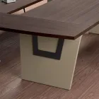 Meeting table in melamine by Andrea Stramigioli - Butterfly Viadurini