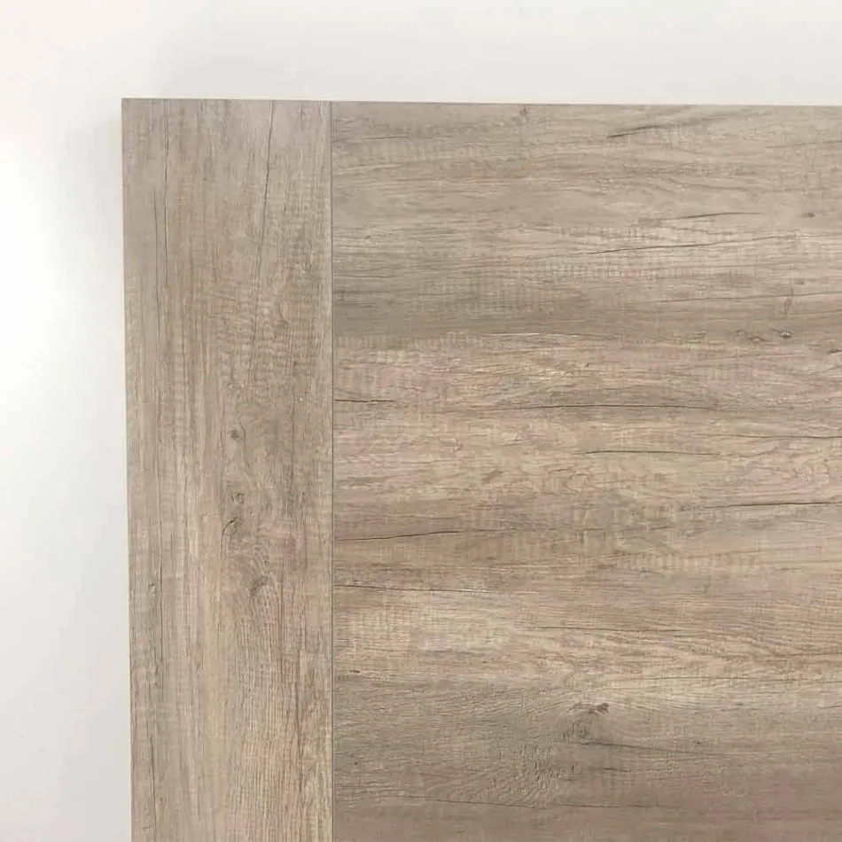 Modern Extendable Table Up to 260/280 cm in Wood and Metal - Teramo Viadurini