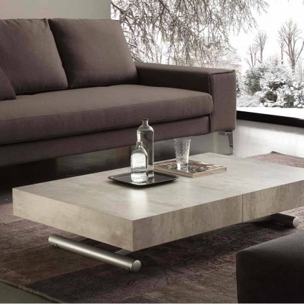 Extendable table or coffee table with Palau melamine top Viadurini