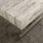 Extendable table or coffee table with Palau melamine top Viadurini