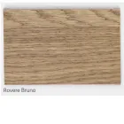 Plated Table in Knotted Masellato Oak and Crystal Made in Italy - Vicente Viadurini