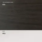 Extendable Dining Table 190 cm Metal and Wood Made in Italy - Euclidean Viadurini