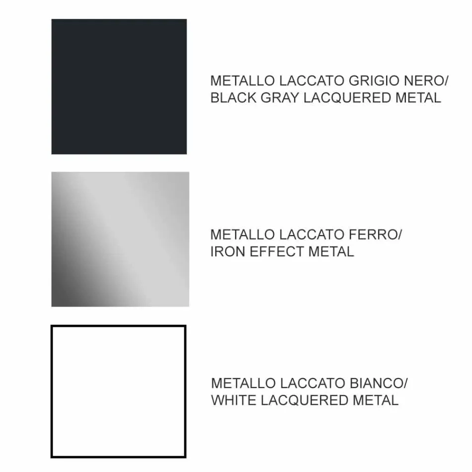 Extendable Dining Table Up to 294 cm in Gres and Metal Made in Italy - Nuzzio Viadurini