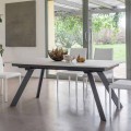 Extendable table up to 2.8 metres with Ceramic Top Made in Italy - Paoluccio