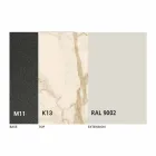 Extendable Dining Table Ceramic Top up to 2.8 m Made in Italy - Paoluccio Viadurini