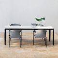 Garden Dining Table in Aluminium and Hpl or Gres, Various Finishes - Filomena