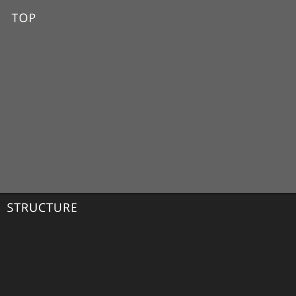 Garden Dining Table in Aluminium and Hpl or Gres, Various Finishes - Filomena Viadurini