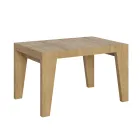 Square Table Extendable to 440 cm in Wood Made in Italy - Flower Viadurini