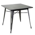 Indoor and Outdoor Square Table Made of Iron - Stationery