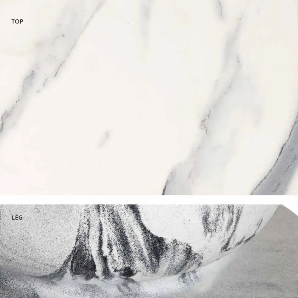 Square Dining Room Table, HPL Top - Nineteenth Century by Slide Viadurini