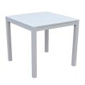 Fixed Square Garden Table Made of Aluminium - Marker