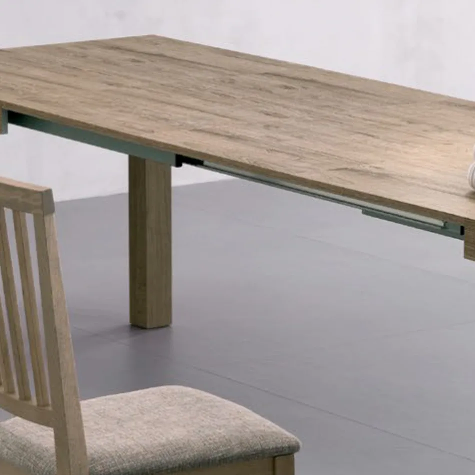 Extendable Rectangular Table in Lamianto (300 cm or 340 cm) - Passoa Viadurini