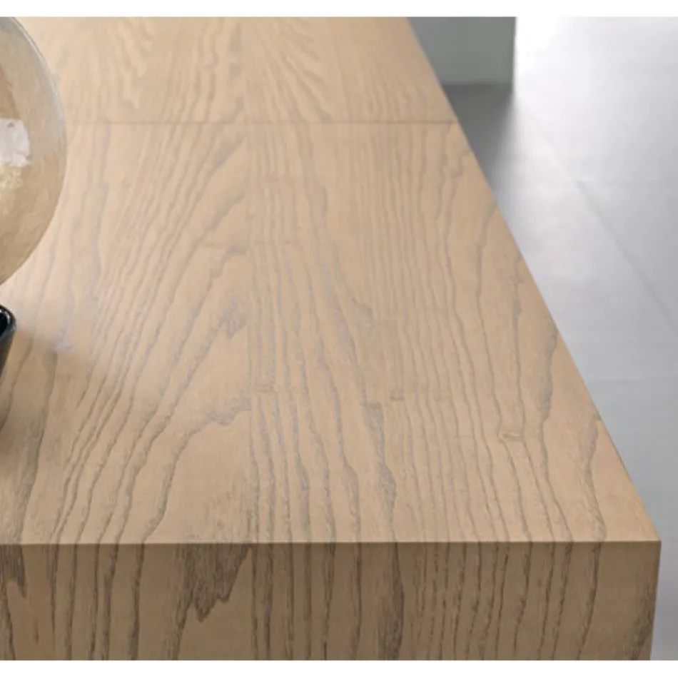 Extendable Rectangular Table (300 cm or 340 cm) in Wood - Passoa Viadurini