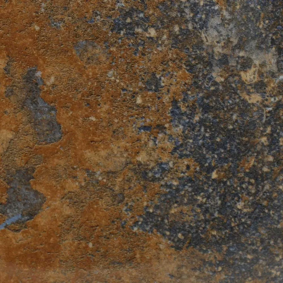 Round Outdoor Ceramic Table Thunderstorm Made in Italy - Pegaso Viadurini