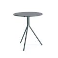 Round Galvanized Steel Garden Table Made in Italy - Ralph