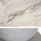 Classic Design Round Table, Ø140 and HPL top - Nineteenth century by Slide Viadurini