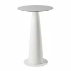 Polyethylene round table Slide Hoplà (H110) hpl top made in Italy Viadurini