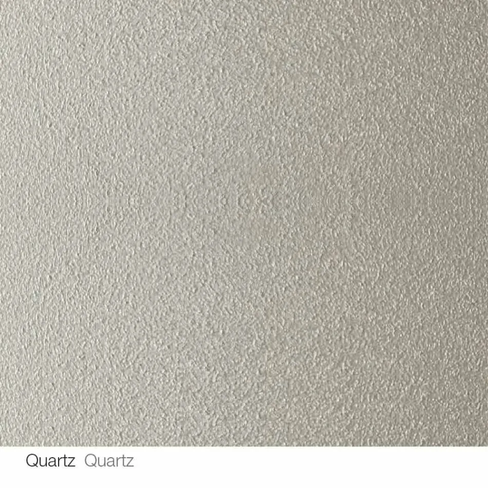 Round design table d.120 crystal top made in Italy Cristal Viadurini