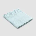 Heavy Linen Bath Towel with Italian Quality Poema Lace 2 Colours - Castle Viadurini