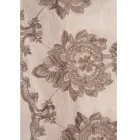 Light Linen Curtain with Organza and Gothic Embroidery in the Luxury Centre - Marinella Viadurini