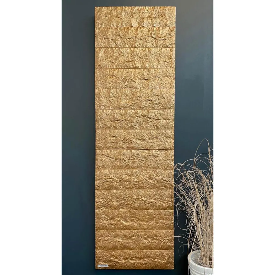 Radiator with hydraulic system in Italian marble powder - Terraa Viadurini